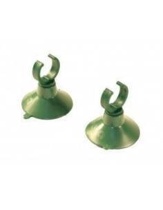 Ventosas clip verdes 2 unidades por blister