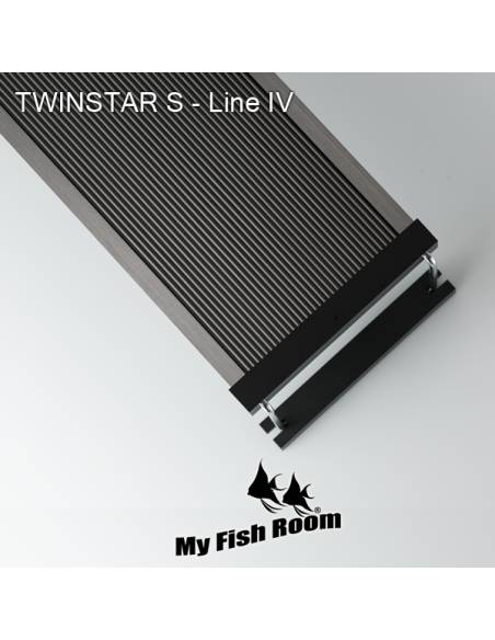 TWINSTAR LED 200S IV (ajustable & colgante) ajustable para acuarios plantados