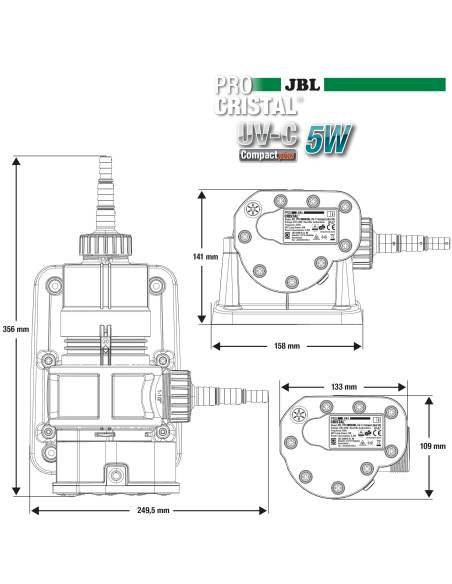 JBL PROCRISTAL UV-C Compact plus 5 W