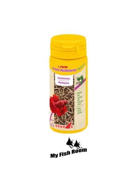 SERA Larva roja de mosquito Nature liofilizada 50ml