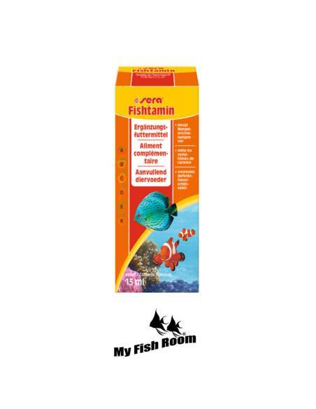 Sera Fishtamin 15 ml - vitaminas para peces de acuario