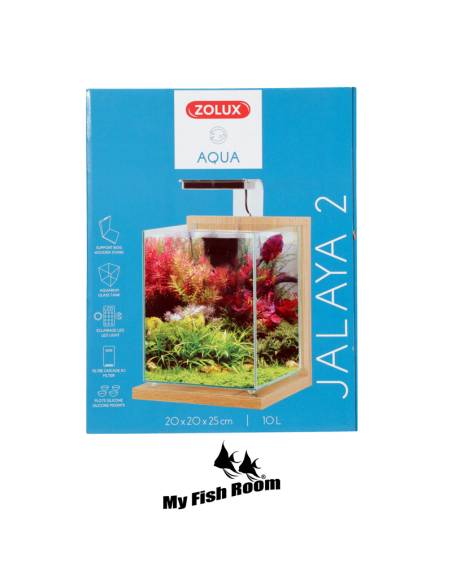 Nano Acuario Kit Jalaya 2 Roble claro 10 Litros Zolux