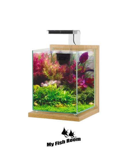 Nano Acuario Kit Jalaya 2 Roble claro 10 Litros Zolux