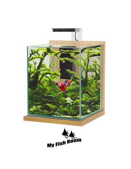 Nano Acuario Kit Jalaya XL Roble claro 18 Litros Zolux