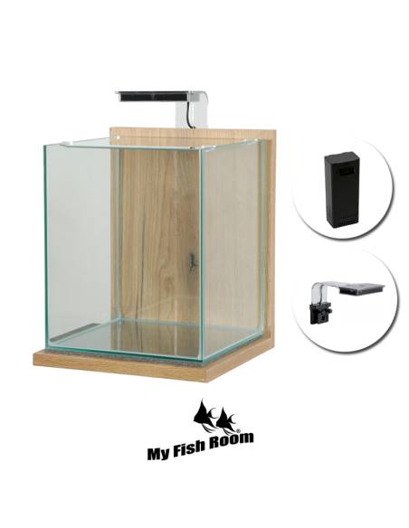 Nano Acuario Kit Jalaya XL Roble claro 18 Litros Zolux
