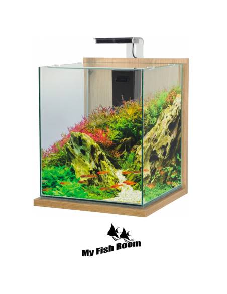 Nano Acuario Kit Jalaya XXL Roble claro 31.5 Litros Zolux