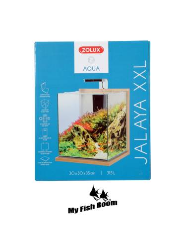 Nano Acuario Kit Jalaya XXL Roble claro 31.5 Litros Zolux