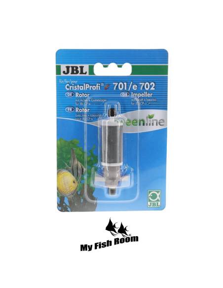 Rotor + eje cerámico JBL Cristal Profi  701/702 Ref 602130