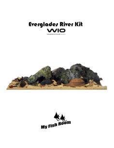 Everglades River Kit Wio Decor kit aquascaping