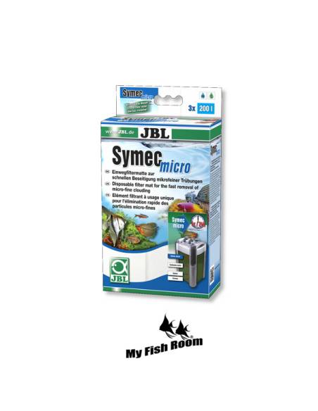 Symec Micro 25x75cm  Microfieltro para filtros de acuario para eliminar todo tipo de enturbiamientos