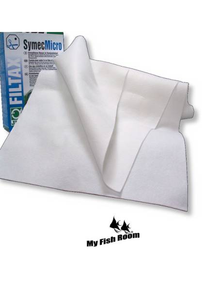 Symec Micro 25x75cm  Microfieltro para filtros de acuario para eliminar todo tipo de enturbiamientos