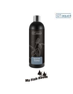 GT Aqua Booster Carbo abono con carbono orgánico destinado a las plantas acuáticas cultivadas en acuarios de paisajismo