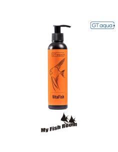 GT Aqua VitaFish proporciona un complejo de vitaminas para todos los peces y gambas del acuario.