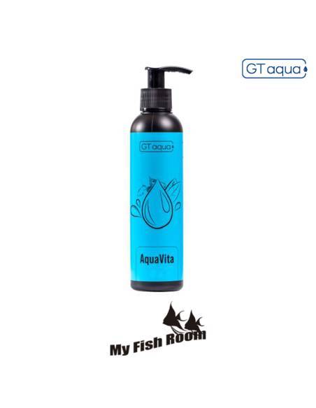 GT Aqua AquaVita acondicionador de agua que elimina cloro, cloraminas y neutraliza metales pesados