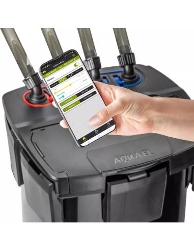 Aquael Hypermax 4500 BT - Bluetooth filtro exterior para acuarios
