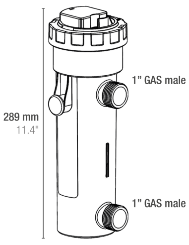 SICCE UV-C Clarifier 7w Lámpara Germicida sumergible (IP68)