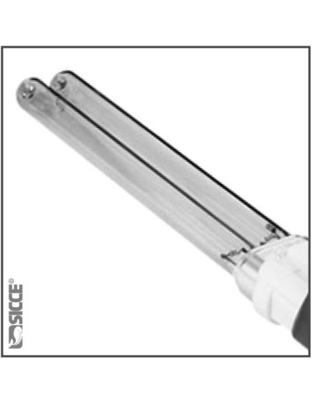 SICCE UV-C Clarifier 9w Lámpara Germicida sumergible (IP68)