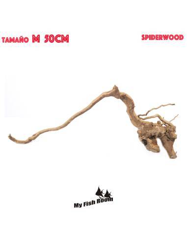 Troncos para acuarios Spider Wood "M" pieza única 50cm nro0036