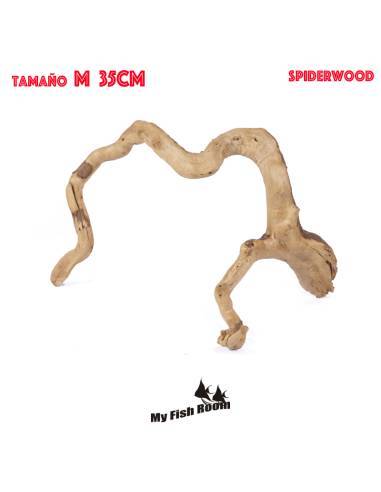Troncos para acuarios Spider Wood "M" pieza única 35cm nro0039