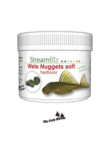 StreamBiz Catfish nuggets soft herbivore 250g