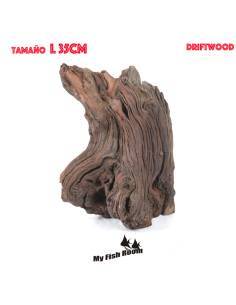 Tronco natural Driftwood para recrear acuarios naturales como biotopos o proyectos de aquascaping