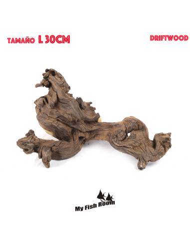 Tronco natural para acuarios Driftwood L nro018