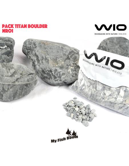 Pack Titan Boulder WIO / My Fish Room Nro 1