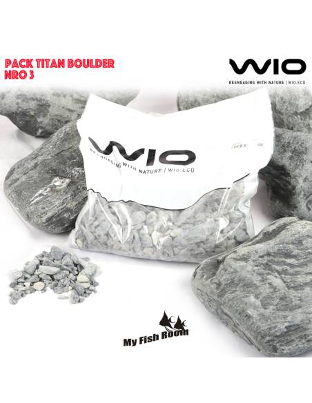 Pack Titan Boulder WIO / My Fish Room Nro 3