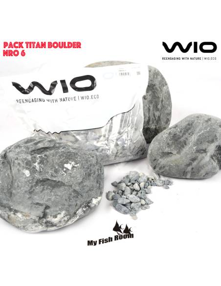 Pack Titan Boulder WIO / My Fish Room Nro 6