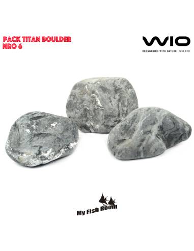 Pack Titan Boulder WIO / My Fish Room Nro 6