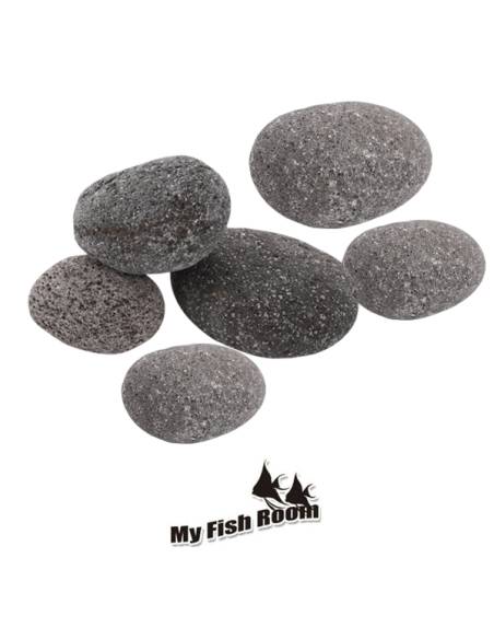 Pebble rock mini 5-7cm - Pack compuesto por 6 nano rocas. Ideal para pequeños montajes