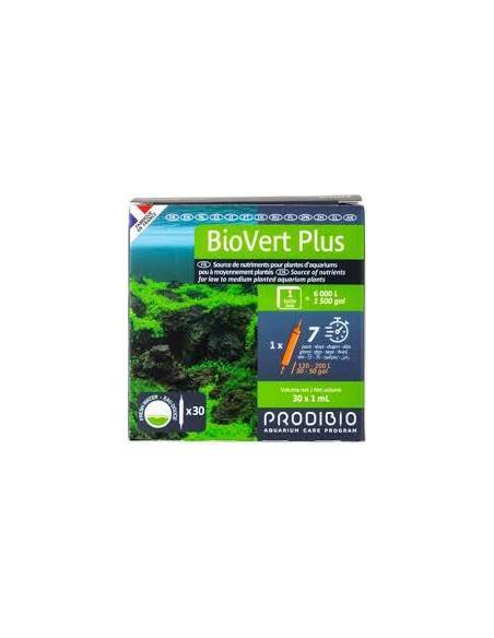 Prodibio Biovert Plus contiene hormonas vegetales seleccionadas por su capacidad para favorecer el crecimiento de las plantas.