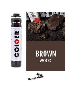 COLOER Landscaping FOAM 900ml Brown - espuma expansiva