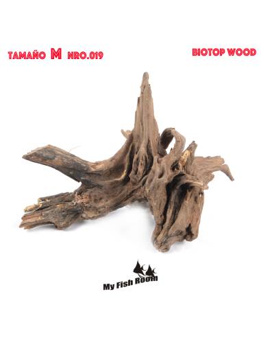 Biotop Wood "M" nro019 - Tronco natural para acuarios