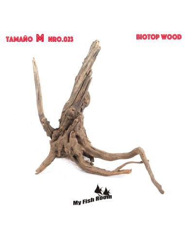 Biotop Wood "M" nro023 - Tronco natural para acuarios