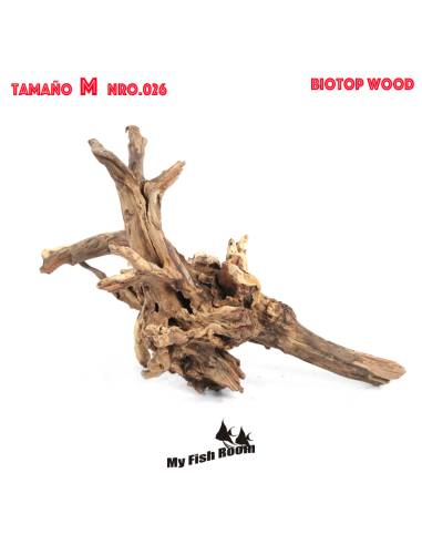 Biotop Wood "M" nro026 - Tronco natural para acuarios