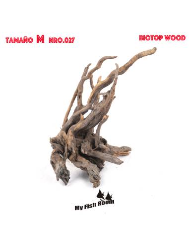 Biotop Wood "M" nro027 - Tronco natural para acuarios