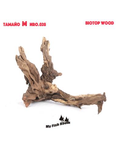 Biotop Wood "M" nro028 - Tronco natural para acuarios