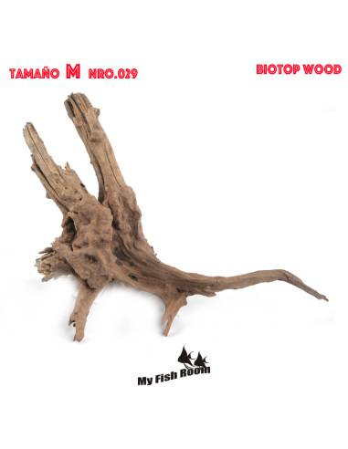 Biotop Wood "M" nro029 - Tronco natural para acuarios