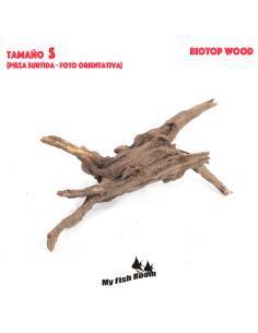 Biotop Wood tronco tamaño S para recrear acuarios naturales como biotopos o proyectos de aquascaping 2