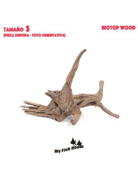 Biotop Wood tronco tamaño S para recrear acuarios naturales como biotopos o proyectos de aquascaping