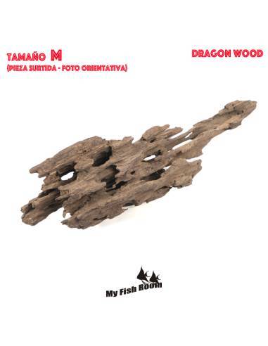 DRagon Wood tronco tamaño M para recrear acuarios naturales como biotopos o proyectos de aquascaping