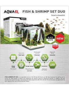 Set completo Acuario 49l  Aquael Fish&Shrimp set Duo 35 color blanco 2